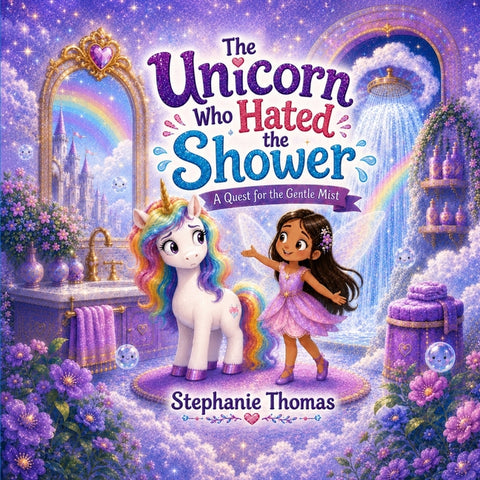 The Unicorn Who Hated the Shower: A Quest for the Gentle Mist by Thomas, Stephanie