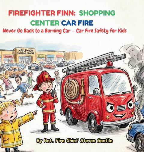 Firefighter Finn: Never Go Back to a Burning Car - Car Fire Safety for Kids by Gentile, Chief Steven Patrick