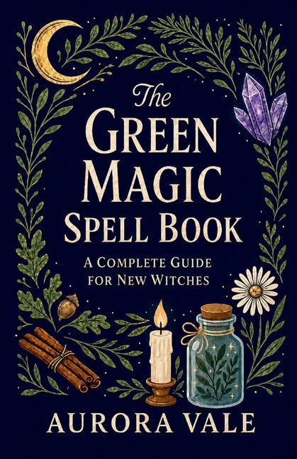 The Green Magic Spell Book: A Complete Guide for New Witches by Vale, Aurora