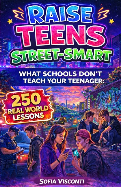 Raise Teens Street-Smart - What Schools Don't Teach Your Teenager: 250 Real World Lessons to Build Confident, Resilient Teens with the Life Skills and