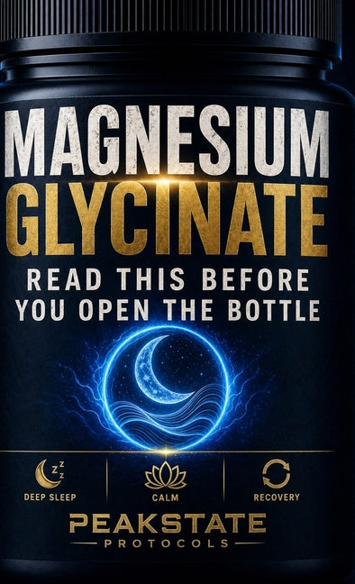 Magnesium Glycinate: Read This Before You Open the Bottle - The Complete Protocol for Deep Sleep, Calm, and Recovery