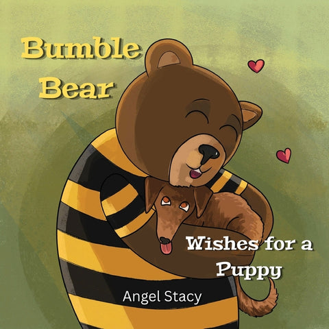 Bumble Bear Wishes for a Puppy by Stacy, Angel