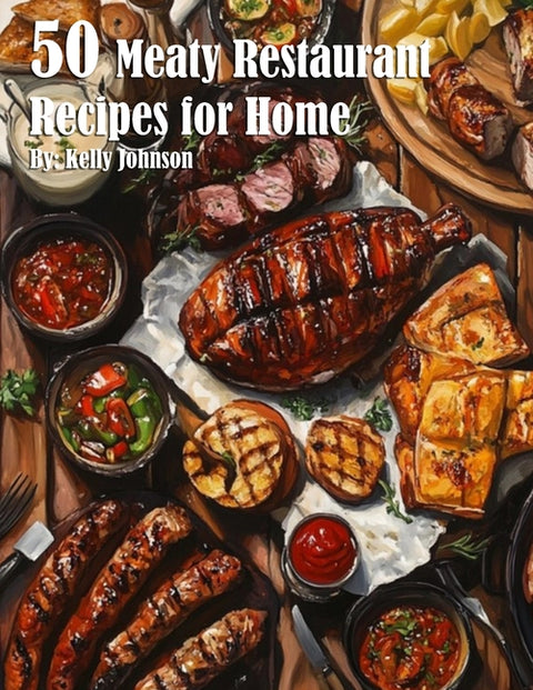 50 Meaty Restaurant Recipes for Home by Johnson, Kelly