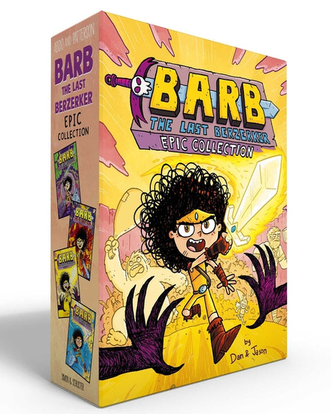 Barb the Last Berzerker Epic Collection (Paperback Boxed Set): Barb the Last Berzerker; Barb and the Ghost Blade; Barb and the Battle for Bailiwick; B by Abdo, Dan