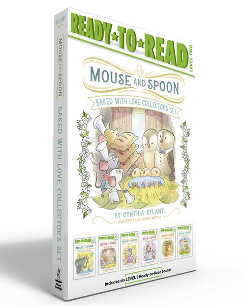 Baked with Love Collector's Set (Boxed Set): The Elephant's Birthday; Owlets and Tarts; Rabbit Tea; A Porcupine Wedding; Picnic for Giraffes; Pelicans by Rylant, Cynthia