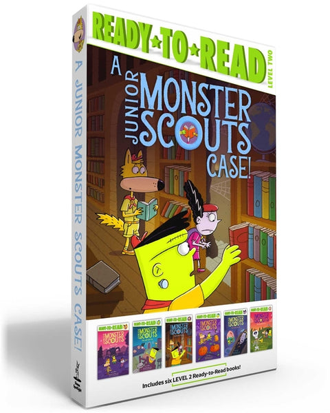 A Junior Monster Scouts Case (Boxed Set): Troll Trouble; Hide-And-Seek Pup; Lost in the Library; Pumpkin Party; Don't Wake Dracula; The Show Must Go o by McGee, Joe