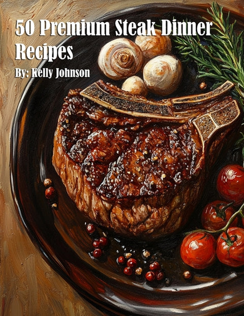 50 Premium Steak Dinner Recipes by Johnson, Kelly