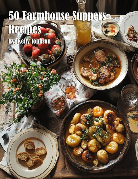 50 Farmhouse Suppers Recipes by Johnson, Kelly