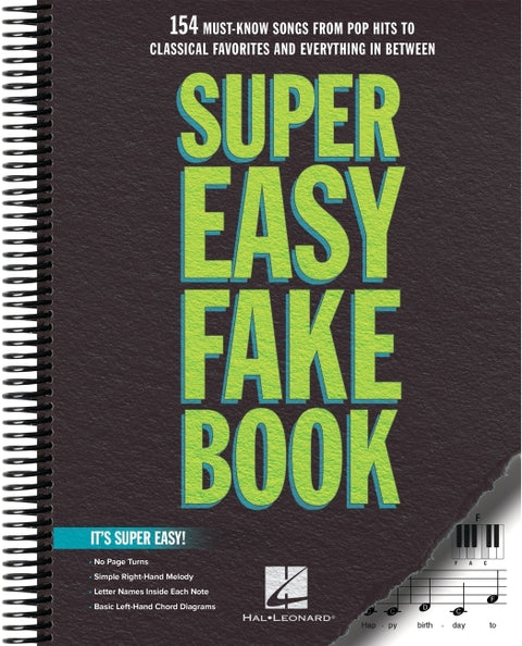 Super Easy Fake Book - 150 Songs with Lyrics