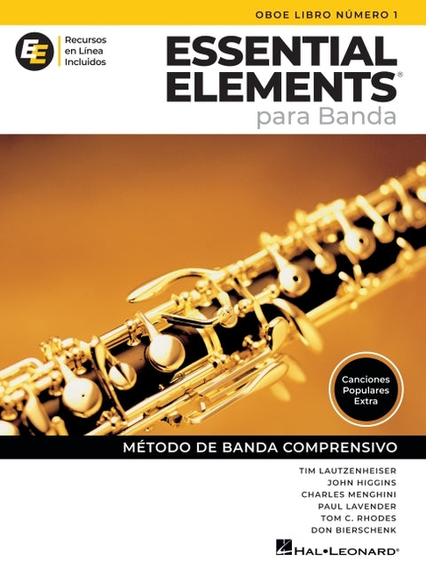 Essential Elements Para Banda - Oboe Libro Numero 1 - Recursos En Linea Incluidos by Lavender, Paul