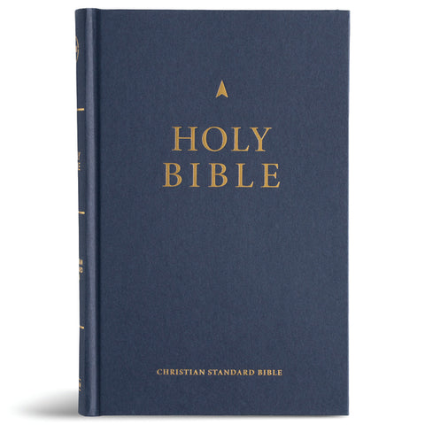 CSB Church Bible, Navy Hardcover