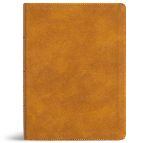 NASB Study Bible, Camel Suedesoft Leathertouch, Indexed by Holman Bible Publishers
