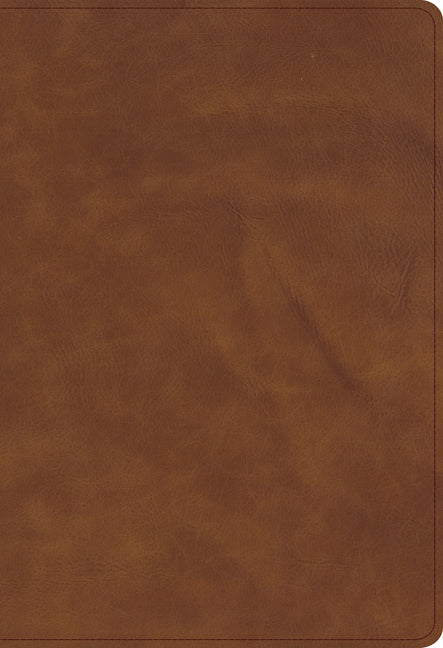CSB Single-Column Compact Bible, Holman Handcrafted Collection, Zipper Closure, Marbled Tan Premium Calfskin by Csb Bibles by Holman