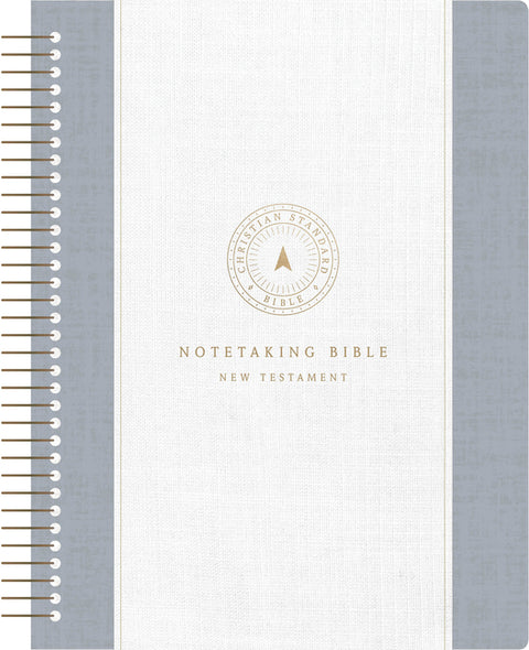 CSB Spiral-Bound Notetaking Bible, Optimal Type, New Testament by Csb Bibles by Holman