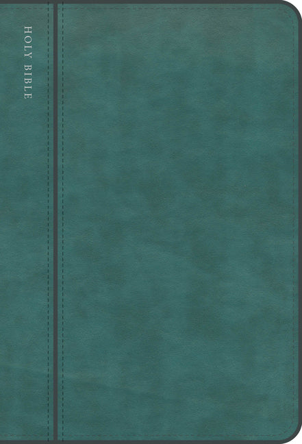 CSB Large Print Compact Reference Bible, Optimal Type, Digital Study Edition, Teal Leathertouch