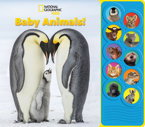 National Geographic Kids: Baby Animals! Sound Book [With Battery]