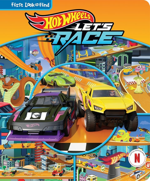 Hot Wheels Let's Race: First Look and Find