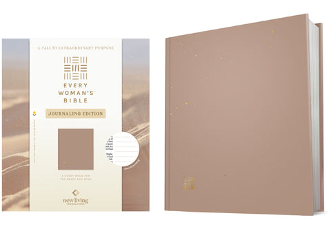 NLT Every Woman's Bible, Journaling Edition, Filament Enabled (Hardcover, Sand, Red Letter) by New Living Translation