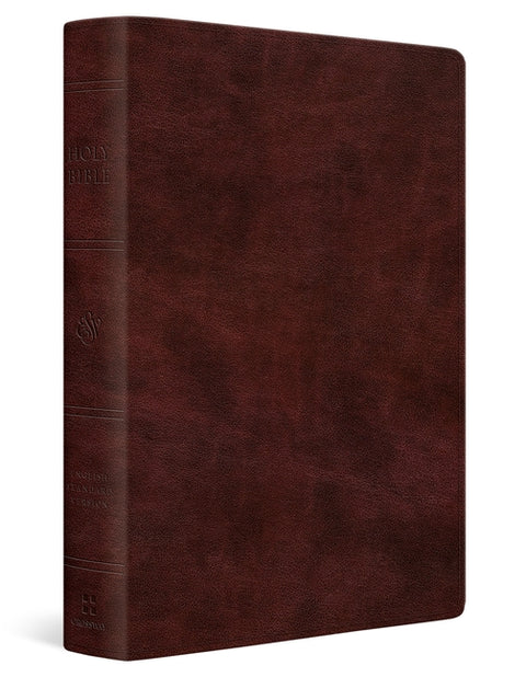 ESV Giant Print Personal Size Bible, Red Letter (Trutone, Mahogany)