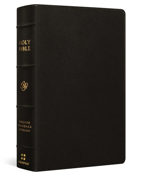ESV Giant Print Personal Size Bible, Red Letter (Buffalo Leather, Deep Brown)