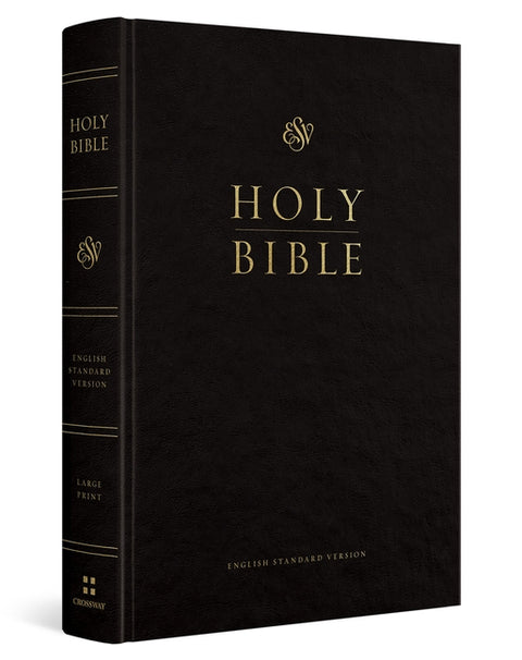 ESV Pew and Worship Bible, Large Print (Hardcover, Black)