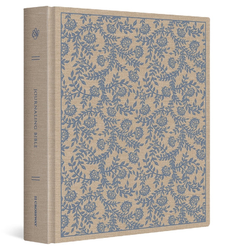 ESV Journaling Bible, Red Letter (Cloth Over Board, Flowers Design)
