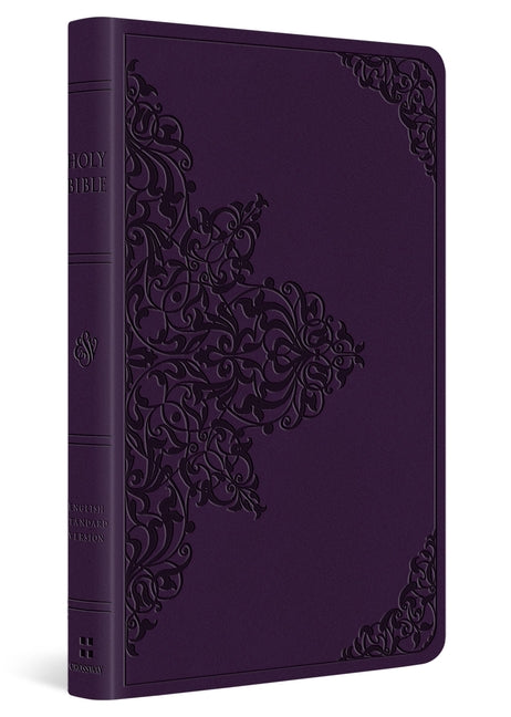 ESV Large Print Value Thinline Bible (Trutone, Lavender, Filigree Design)
