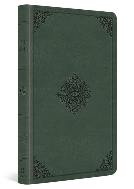 ESV Thinline Bible, Red Letter (Trutone, Quiet Forest, Ornament Design) by Esv Bibles