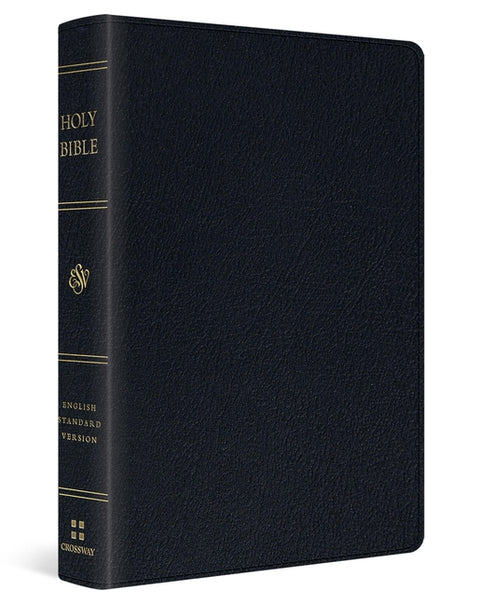 ESV Personal Size Reference Bible (Genuine Leather, Black) by Esv Bibles