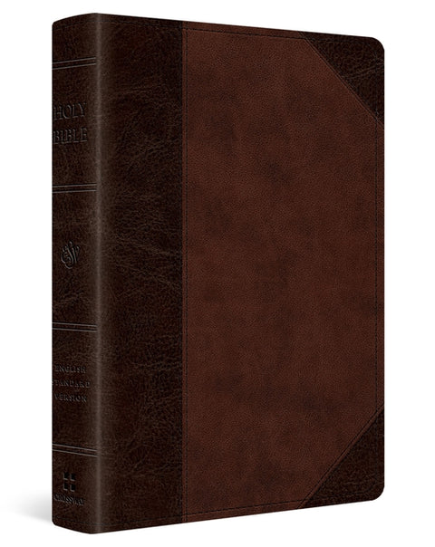 ESV Personal Size Reference Bible (Trutone, Brown/Walnut, Portfolio Design) by Esv Bibles