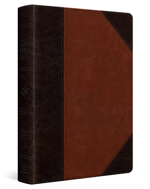 ESV Wide Margin Reference Bible, Red Letter (Trutone, Brown/Cordovan, Portfolio Design) by Esv Bibles
