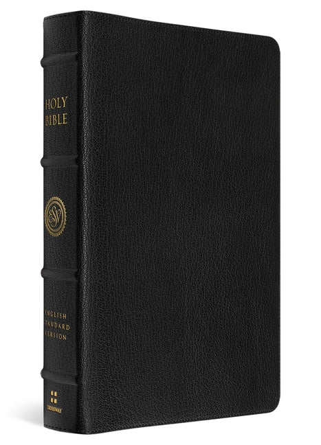 ESV Heirloom Bible, Scriptura Sacra: 25th Anniversary Personal Size Reference Edition (Goatskin, Black, Full Yapp) by Esv Bibles