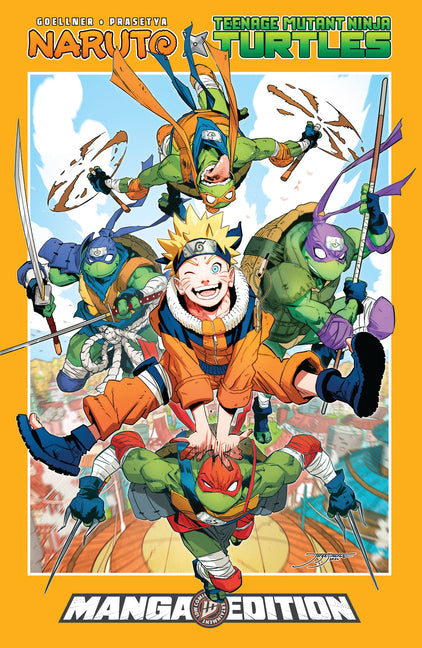 Naruto X Teenage Mutant Ninja Turtles--Manga Style Edition by Goellner, Caleb