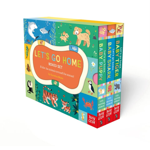 Let's Go Home Boxed Set: Puppy, Shark, Tiger Volume 13 by BÃºzio, Carolina