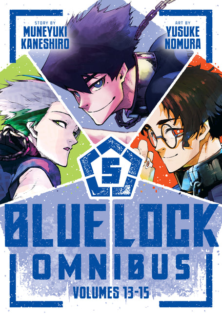 Blue Lock Omnibus 5 (Vol. 13-15) by Kaneshiro, Muneyuki