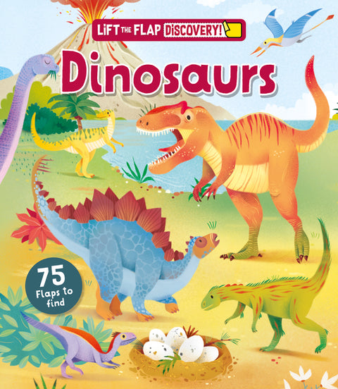 Lift the Flap: Discovery! Dinosaurs by Virr, Paul