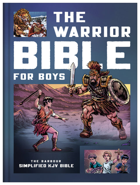 The Warrior Bible for Boys--The Barbour Simplified KJV Bible by Barbour Bibles