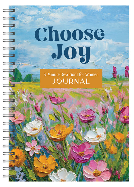 Choose Joy: 3-Minute Devotions for Women Journal by Compiled by Barbour Staff