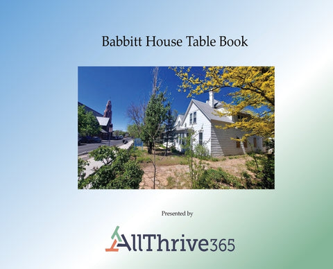 Babbitt House Table Book
