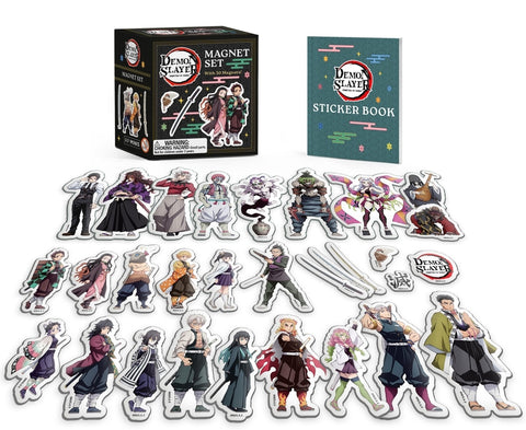 Demon Slayer: Kimetsu No Yaiba: Magnet Set: With 30 Magnets by Running Press