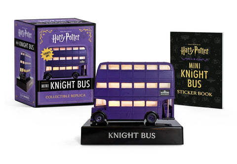 Harry Potter Mini Knight Bus Collectible Replica: Lights Up!