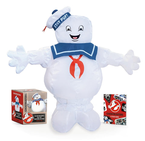 Ghostbusters: Desktop Inflatable Stay Puft Marshmallow Man: Stands 16 Tall by Running Press