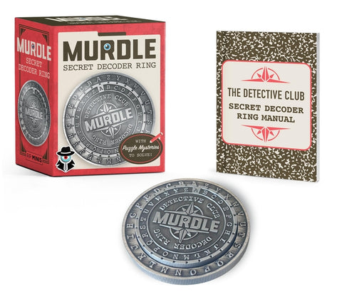 Murdle Secret Decoder Ring: With Puzzle Mysteries to Solve! by Karber, G. T.