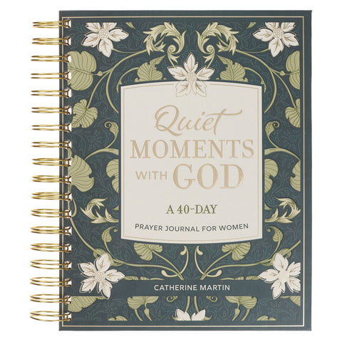 Prayer Journal Quiet Moments with God Hc Spiral