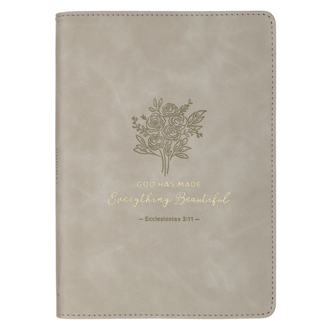 Journal Slimline Pink Everything Beautiful Eph. 3:11 by 