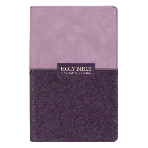 KJV Giant Print (Faux Leather Purple) by Christian Art Gifts