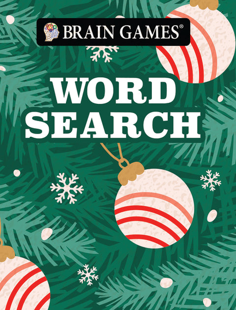 Brain Games - Take-Along - Christmas Word Search (Trim the Tree Design) by Publications International Ltd