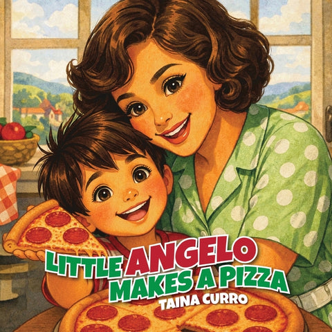 Little Angelo Makes a Pizza by Curro, Taina