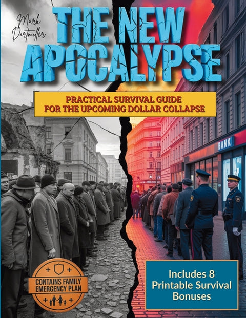 The New Apocalypse: Practical Survival Guide to Protect Your Wealth, Stockpile Essentials & Safeguard Your Family in the Coming Dollar Collapse Contai