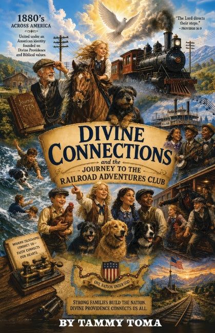 Divine Connections and the Journey to the Railroad Adventures Club: Strong Families Build the Nation. Divine Providence Connects Us All. by Toma, Tammy